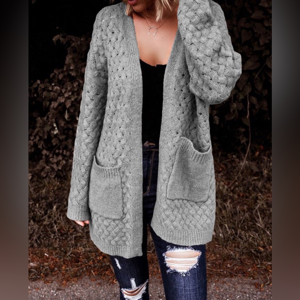 Cozy Gray Women's Sweater